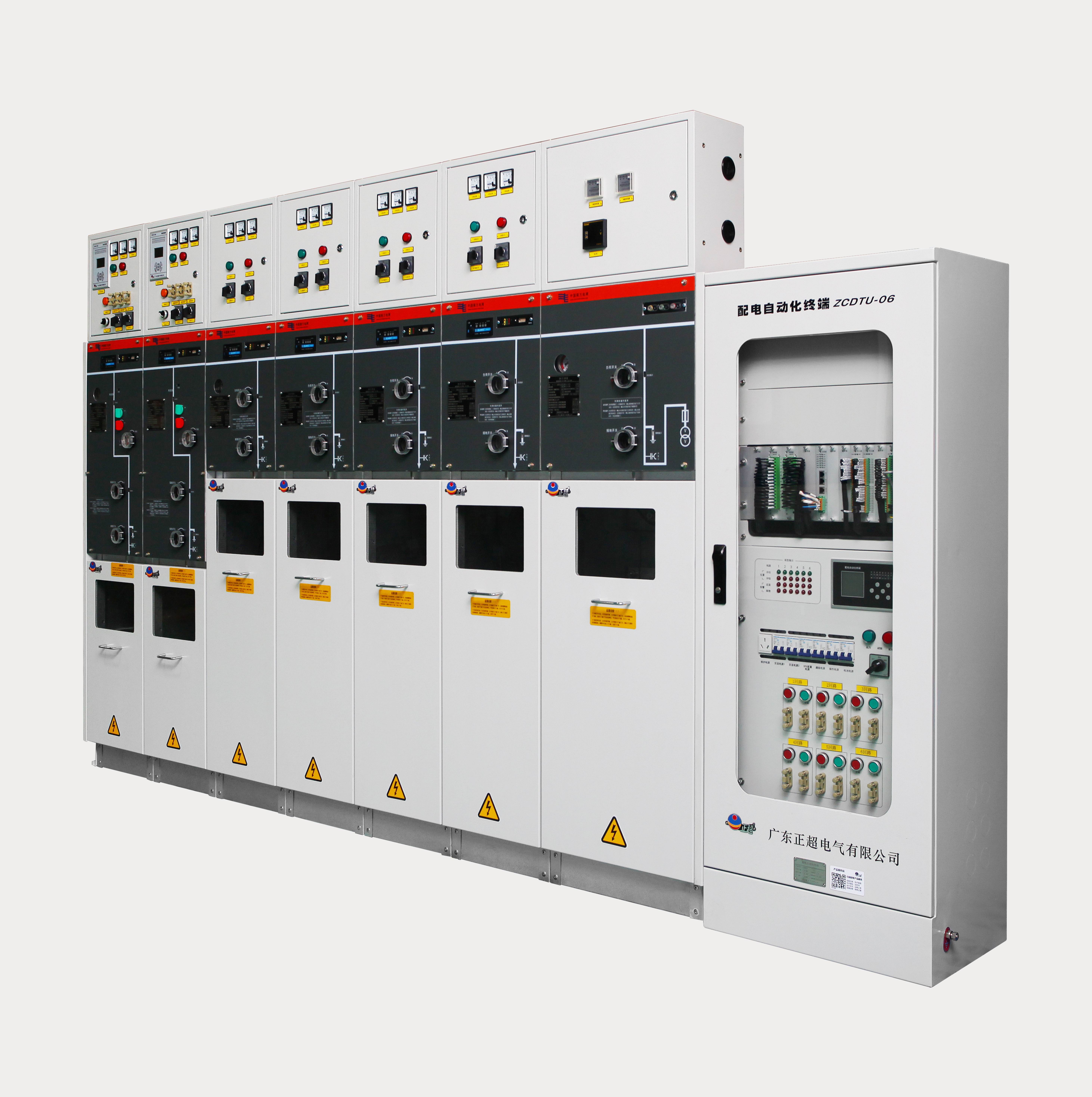 ZCSF-12 戶內高壓交流六氟化硫智能環網開關設備(10kV SF6環網柜)